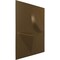 Ekena Millwork 11 7/8in. W x 11 7/8in. H Apollo EnduraWall Decorative 3D Wall Panel Covers 0.98 Sq. Ft. WP12X12APCCB - alternate 2